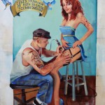 Chantelle Allen's Tattoo Painting